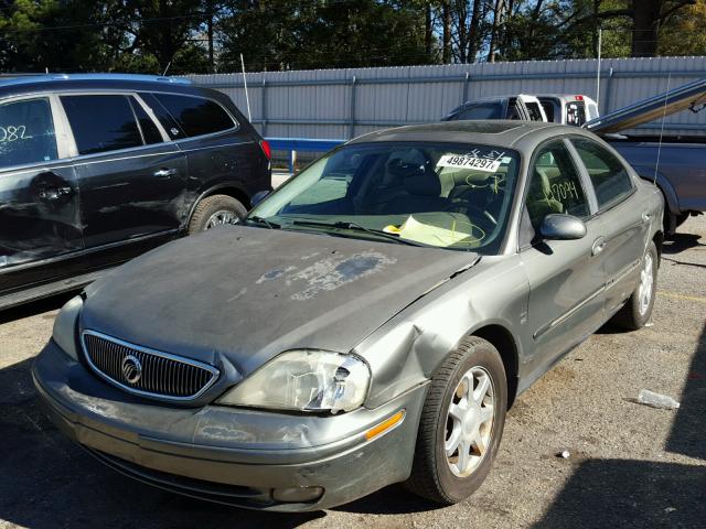 1MEFM55SX3A622530 - 2003 MERCURY SABLE LS P BEIGE photo 2