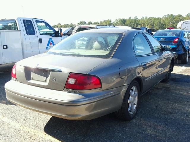 1MEFM55SX3A622530 - 2003 MERCURY SABLE LS P BEIGE photo 4