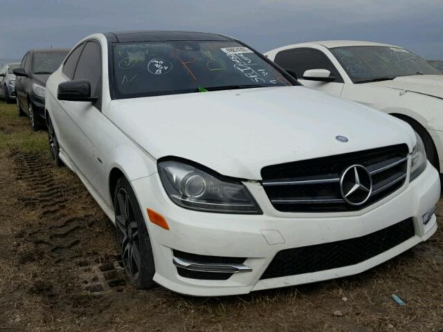 WDDGJ4HB6EG299121 - 2014 MERCEDES-BENZ C 250 WHITE photo 1