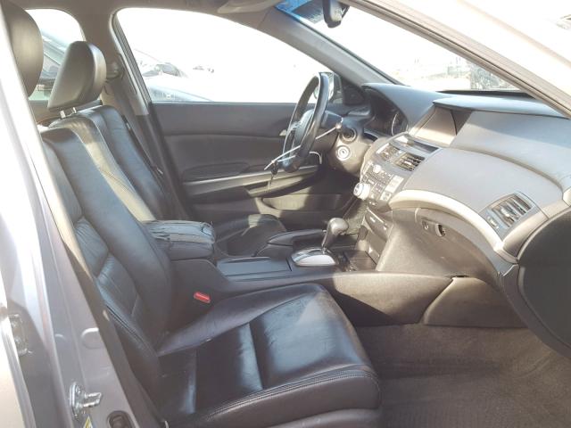 1HGCP36808A085243 - 2008 HONDA ACCORD EXL SILVER photo 5