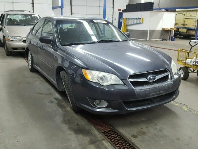 4S3BL626187224000 - 2008 SUBARU LEGACY 2.5 GRAY photo 1