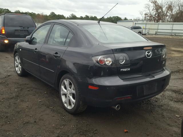 JM1BK32G781112671 - 2008 MAZDA 3 I BLACK photo 3