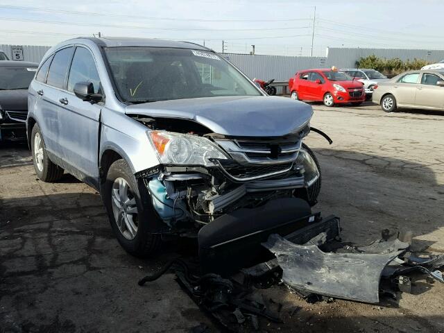 5J6RE4H55BL030638 - 2011 HONDA CR-V EX BLUE photo 1