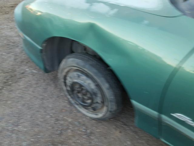 3G2JB5244XS845324 - 1999 PONTIAC SUNFIRE SE GREEN photo 9