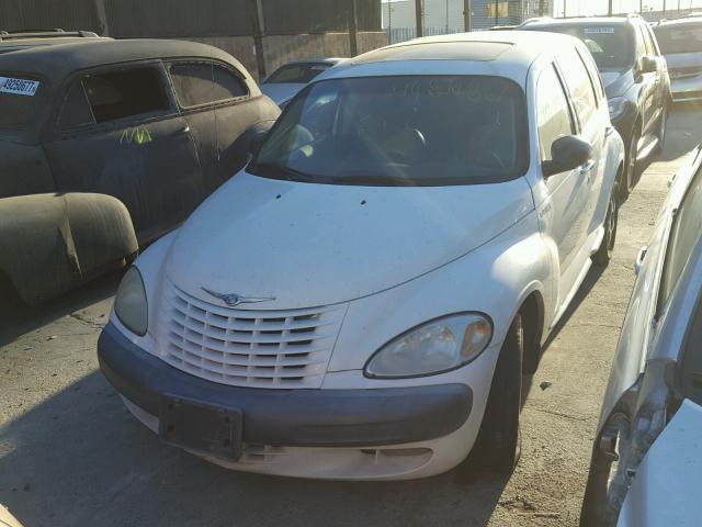 3C8FY4BB01T509646 - 2001 CHRYSLER PT CRUISER WHITE photo 2