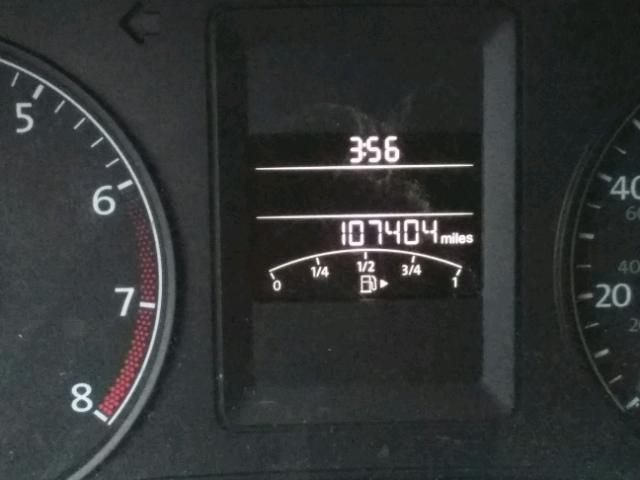 3VW2K7AJ4BM305257 - 2011 VOLKSWAGEN JETTA BASE WHITE photo 8