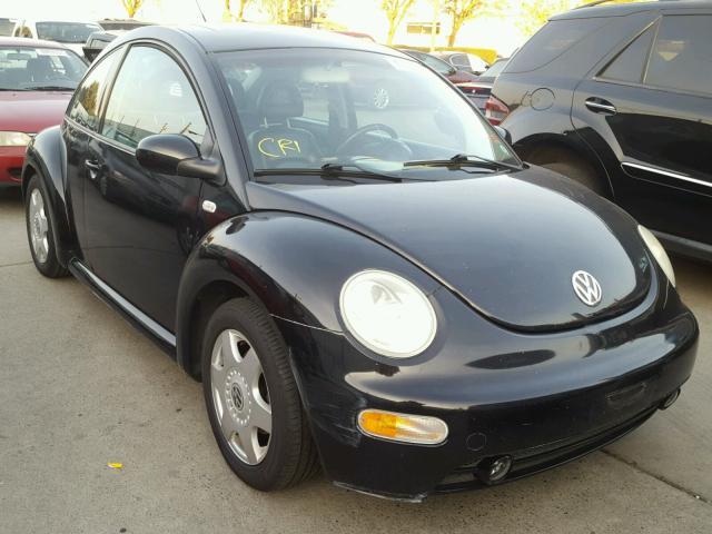 3VWCT21CX1M405142 - 2001 VOLKSWAGEN NEW BEETLE BLACK photo 1