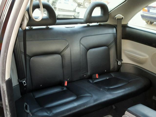 3VWCT21CX1M405142 - 2001 VOLKSWAGEN NEW BEETLE 黑色 照片 6