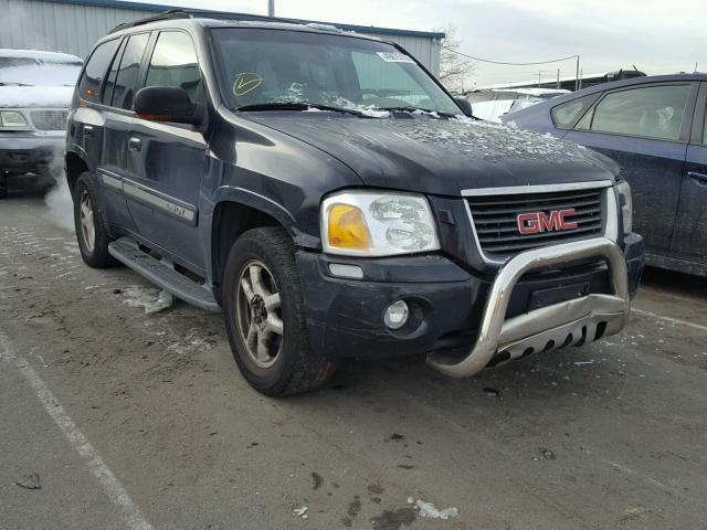 1GKDT13S822297347 - 2002 GMC ENVOY BLACK photo 1