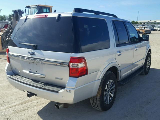 1FMJU1HT8HEA48577 - 2017 FORD EXPEDITION SILVER photo 4