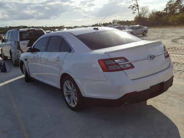 1FAHP2E88DG157299 - 2013 FORD TAURUS SEL WHITE photo 3