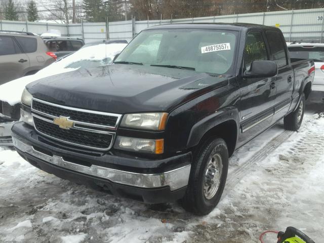 1GCGK13U26F106548 - 2006 CHEVROLET SILVERADO BLACK photo 9