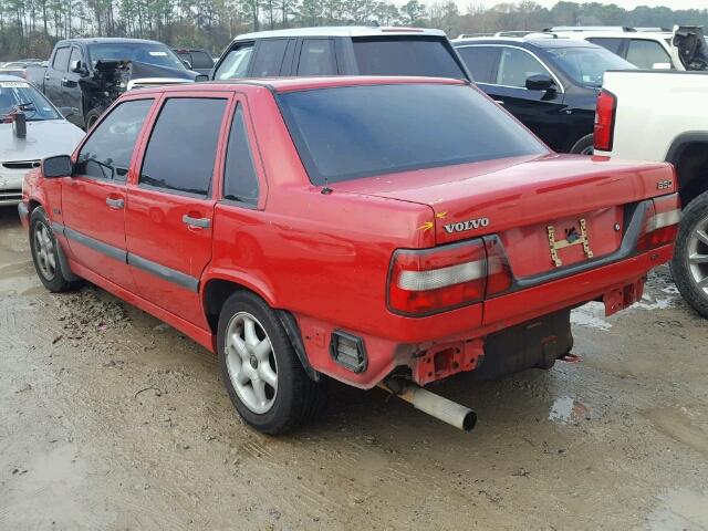 YV1LS5517T1271961 - 1996 VOLVO 850 BASE RED photo 3