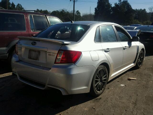 JF1GV7F60BG503631 - 2011 SUBARU IMPREZA WR SILVER photo 4