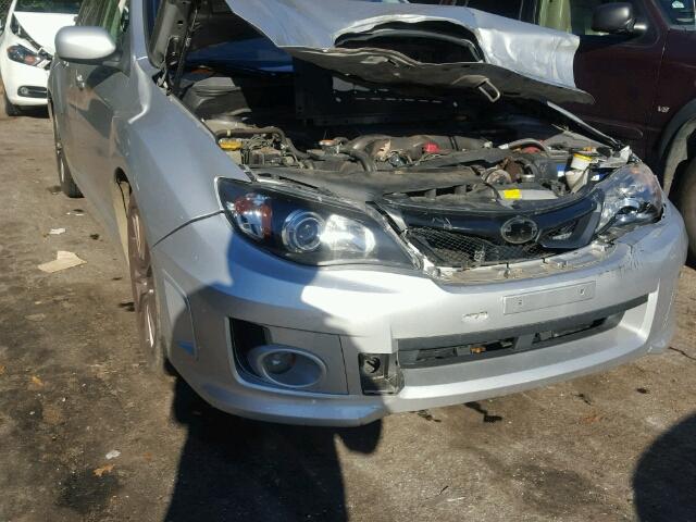 JF1GV7F60BG503631 - 2011 SUBARU IMPREZA WR SILVER photo 9