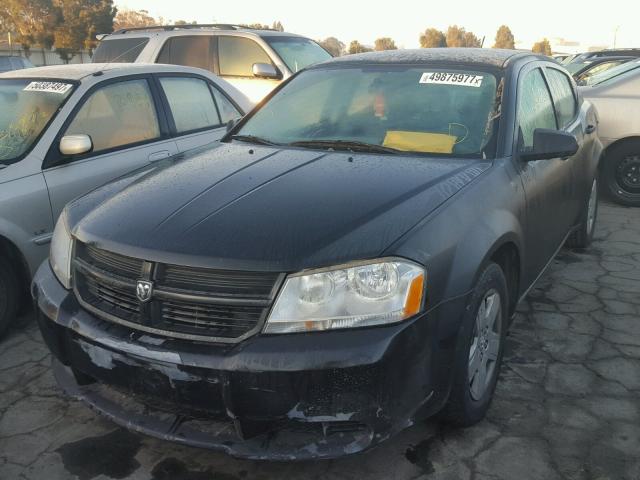 1B3CC4FB2AN139606 - 2010 DODGE AVENGER SX BLACK photo 2