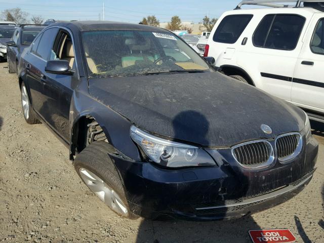 WBANU53548CT14000 - 2008 BMW 528 I BLUE photo 1