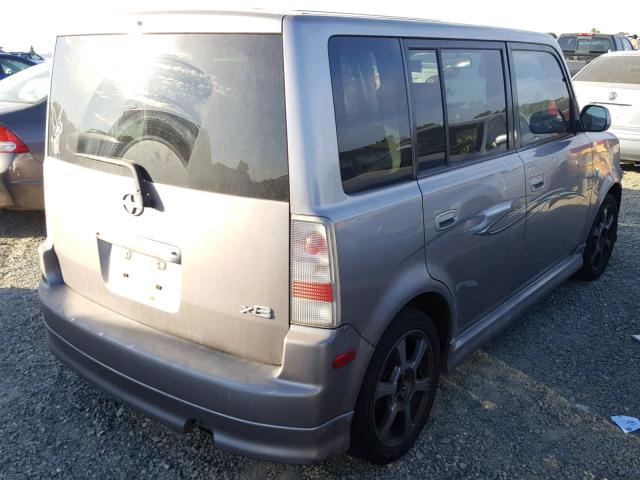 JTLKT324040147382 - 2004 TOYOTA SCION XB Графитовый фото 4