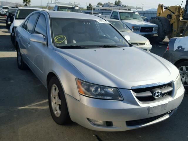 5NPEU46C66H063845 - 2006 HYUNDAI SONATA GLS SILVER photo 1