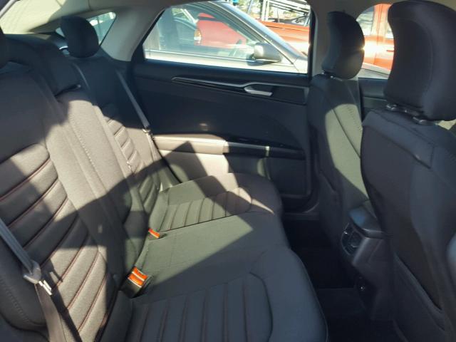 1FA6P0H73F5123123 - 2015 FORD FUSION SE GRAY photo 6