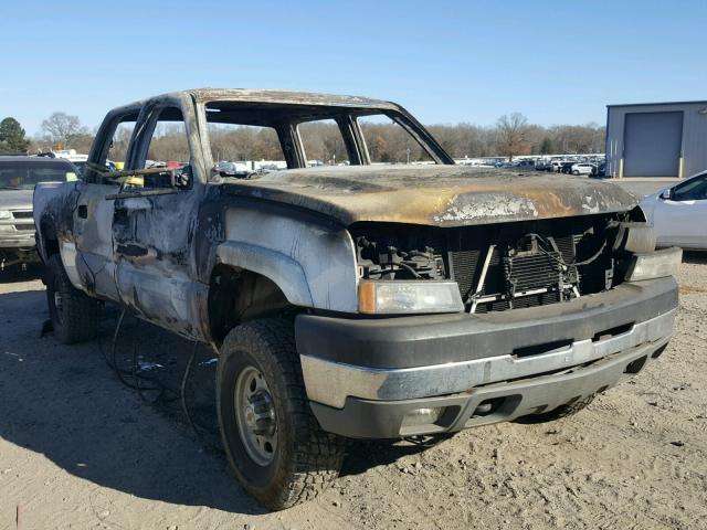 1GCHK23245F802318 - 2005 CHEVROLET SILVERADO BURN photo 1