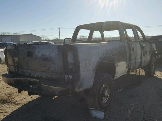 1GCHK23245F802318 - 2005 CHEVROLET SILVERADO BURN photo 4