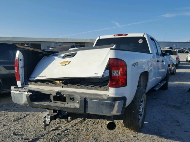 1GC4KZC80CF179059 - 2012 CHEVROLET SILVERADO WHITE photo 4