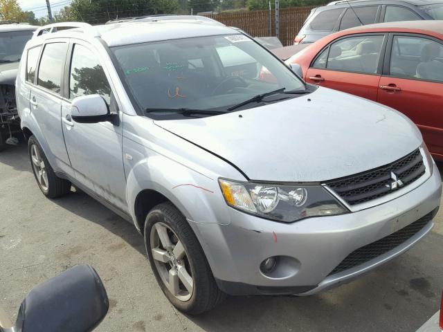 JA4MS41X07U003508 - 2007 MITSUBISHI OUTLANDER SILVER photo 1