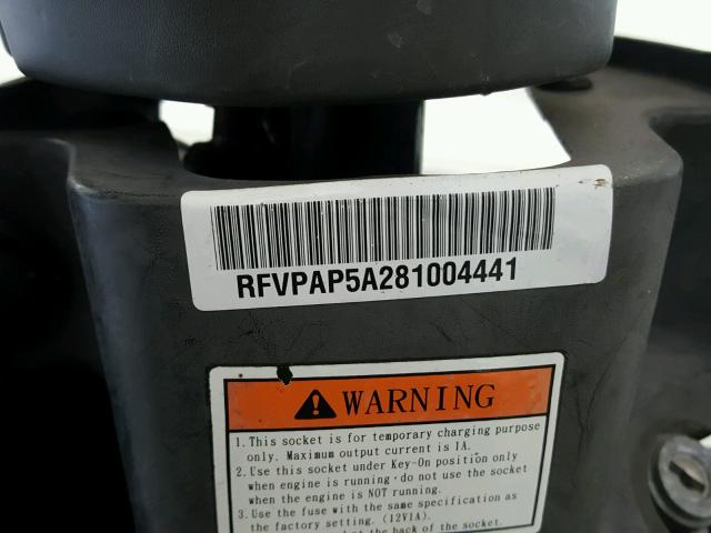 RFVPAP5A281004441 - 2008 GENUINE SCOOTER CO. BUDDY 50 BLACK photo 10