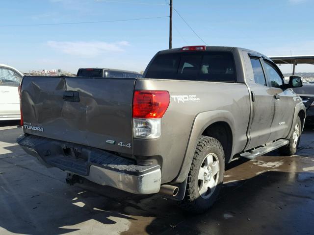 5TFUW5F13CX213842 - 2012 TOYOTA TUNDRA DOU BROWN photo 4