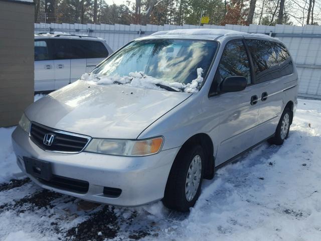 5FNRL18534B123416 - 2004 HONDA ODYSSEY LX GRAY photo 9