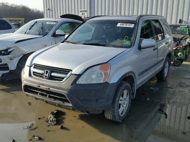 SHSRD788X3U117162 - 2003 HONDA CR-V EX ვერცხლისფერი ფოტო 2