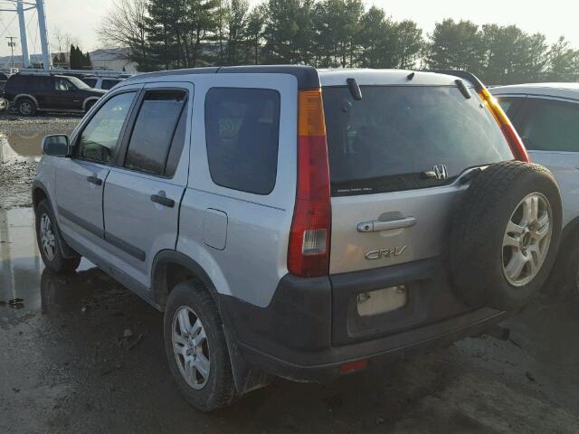 SHSRD788X3U117162 - 2003 HONDA CR-V EX ვერცხლისფერი ფოტო 3