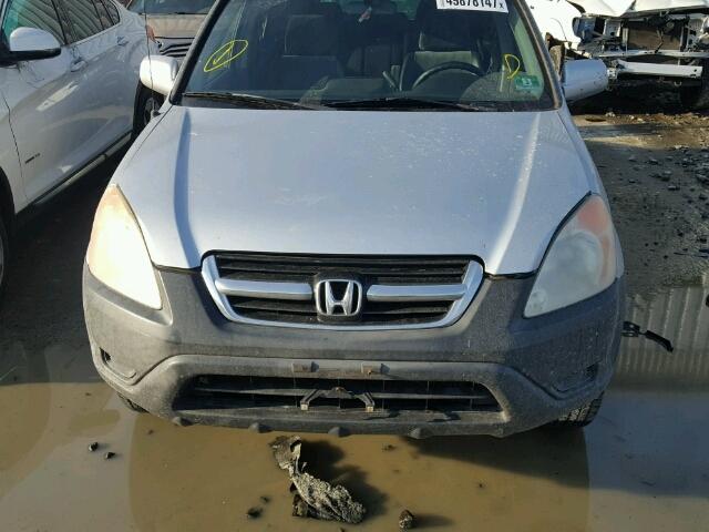 SHSRD788X3U117162 - 2003 HONDA CR-V EX SILVER photo 9