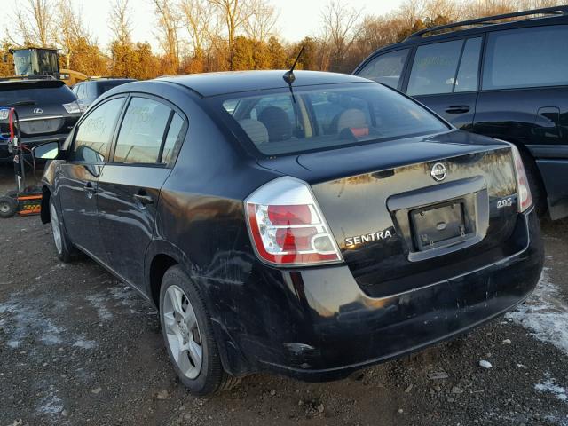 3N1AB61E97L631390 - 2007 NISSAN SENTRA 2.0 BLACK photo 3