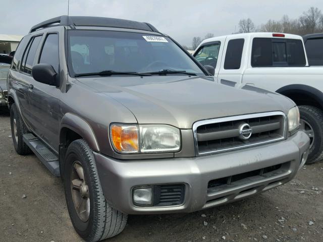 JN8DR09X33W703394 - 2003 NISSAN PATHFINDER GRAY photo 1