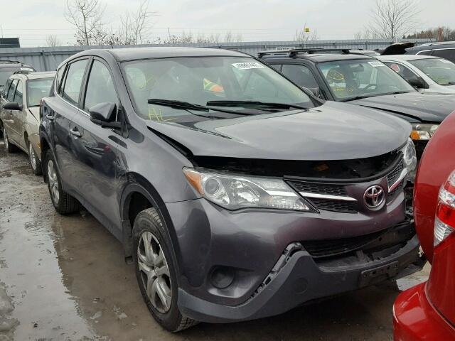 2T3BFREV9FW314282 - 2015 TOYOTA RAV4 LE GRAY photo 1