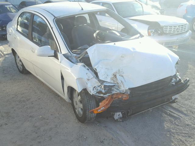 KL1TG52655B337533 - 2005 CHEVROLET AVEO LT WHITE photo 1