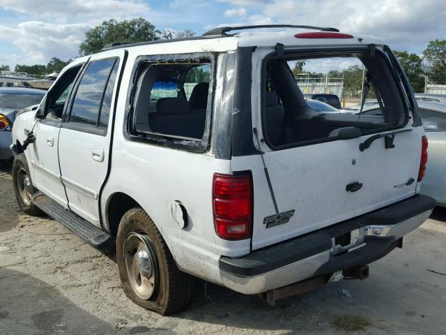 1FMRU18W0WLC32319 - 1998 FORD EXPEDITION WHITE photo 3