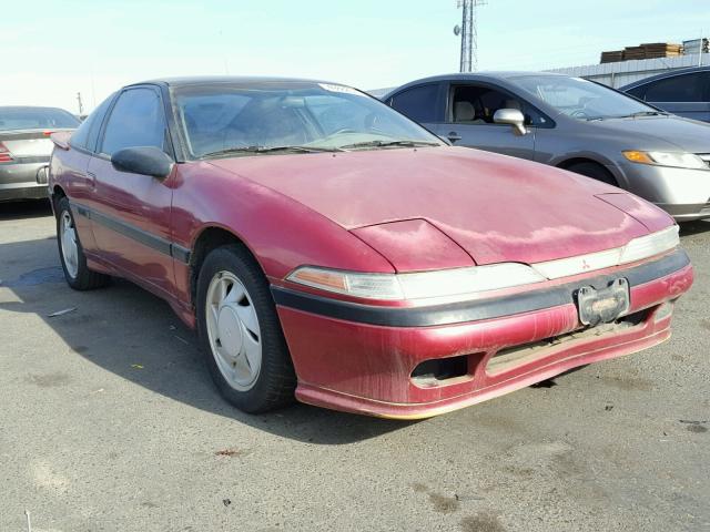 4A3CS44U1LE060496 - 1990 MITSUBISHI ECLIPSE GS RED photo 1