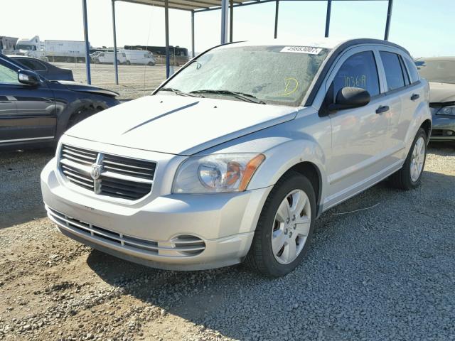 1B3HB48B67D340865 - 2007 DODGE CALIBER SX SILVER photo 2