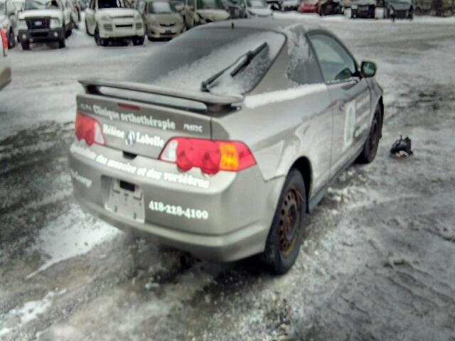 JH4DC54853C803121 - 2003 ACURA RSX GRAY photo 4