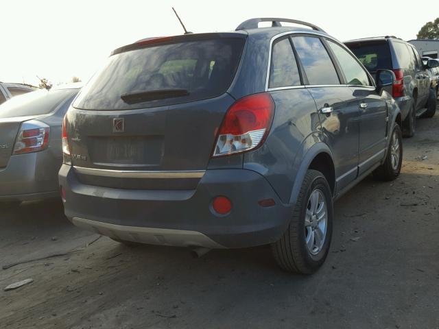 3GSCL33P58S628997 - 2008 SATURN VUE XE GRAY photo 4