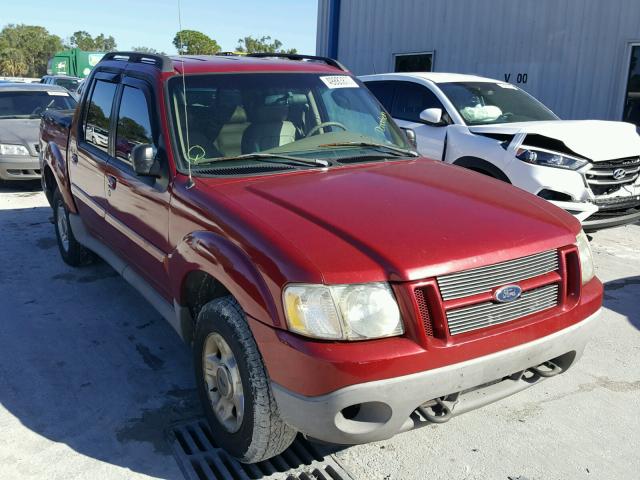 1FMZU67E11UC77827 - 2001 FORD EXPLORER S RED photo 1