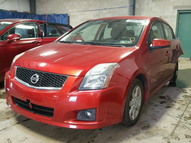 3N1AB6AP7BL625436 - 2011 NISSAN SENTRA 2.0 RED photo 2