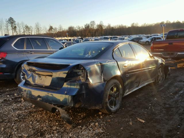 2G2WS542351285290 - 2005 PONTIAC GRAND PRIX BLUE photo 4