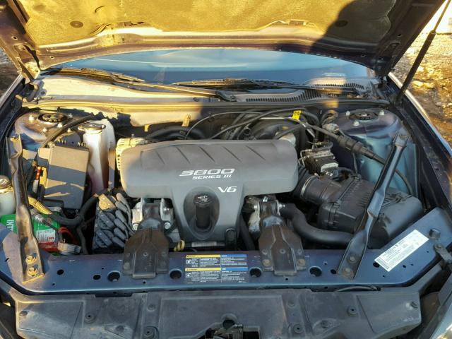 2G2WS542351285290 - 2005 PONTIAC GRAND PRIX BLUE photo 7