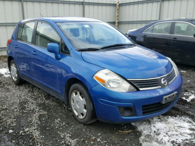 3N1BC13E47L439215 - 2007 NISSAN VERSA S BLUE photo 1