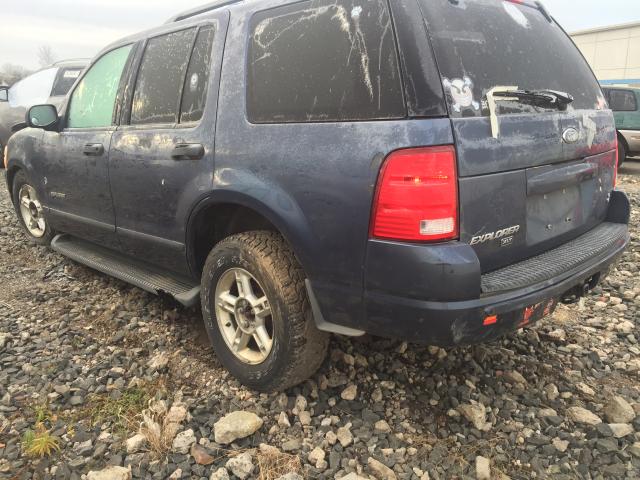 1FMDU73W44UC32268 - 2004 FORD EXPLORER X BLUE photo 3