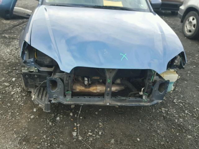 4S3BL626667210428 - 2006 SUBARU LEGACY 2.5 BLUE photo 9